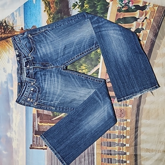 Miss Me Bootcut Embellished Jeans Size 30 - Picture 1 of 7